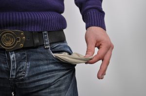 empty pocket
